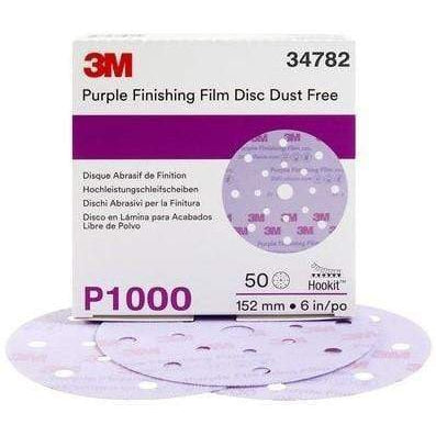 3M Marine Qualifies for Free Shipping 3M Hookit Purple Film Abrasive Disc 260l P1000 6" 50/Box #7100122800