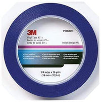3M Marine Qualifies for Free Shipping 3M Marine 471 Vinyl Tape Fine Line Masking Blue 3/4