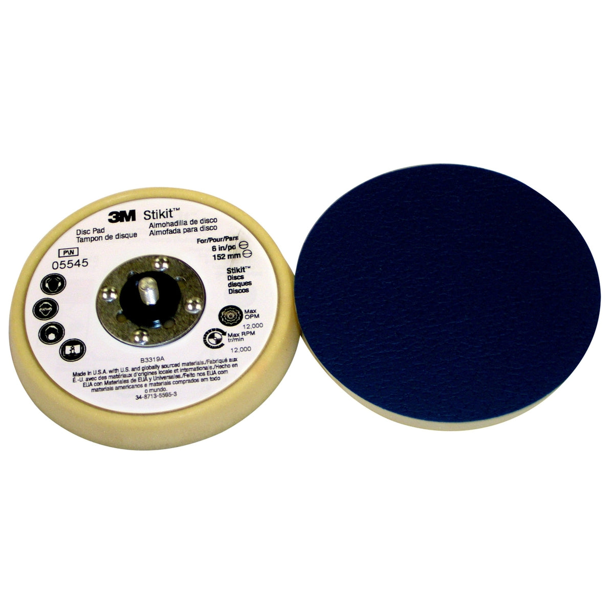 3M Marine Qualifies for Free Shipping 3M Marine 5" Stikit Low-Profile #05545