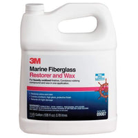 3M Marine Fiberglass Restorer and Wax 09007 1-Gallon 2-pk #7100142897