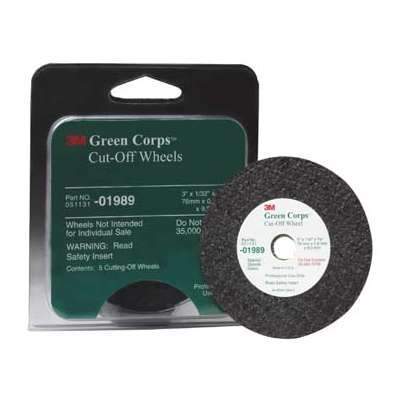 3M Marine Qualifies for Free Shipping 3M Marine Green Corps Cut Off Wheel 3" x 1/32" x 3/8" #01989