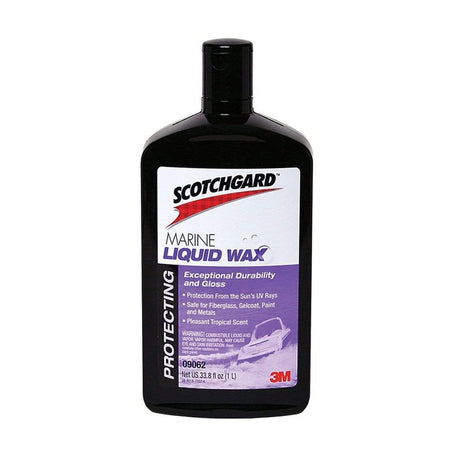 3M Marine Qualifies for Free Shipping 3M Marine Liquid Wax with Scotchgard 1-Liter #09062