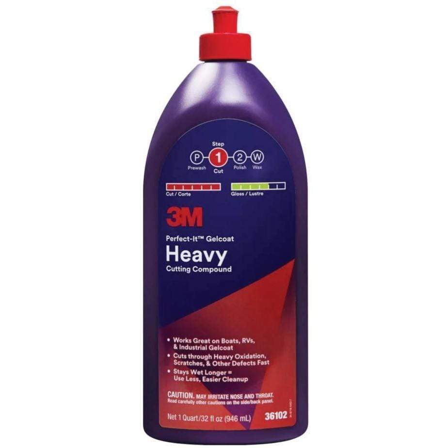 3M Marine Qualifies for Free Shipping 3M Marine Perfect-It Heavy Cutting Compound Quart #36102
