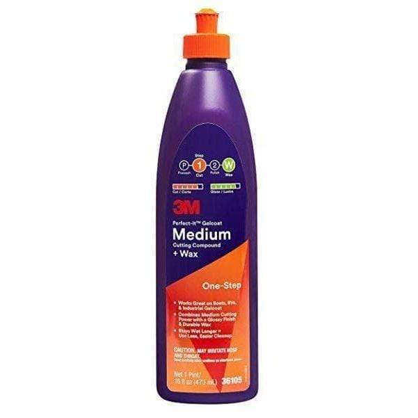 3M Marine Qualifies for Free Shipping 3M Marine Perfect-It Medium Cutting Compound Pint #36105