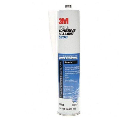 3M Marine Qualifies for Free Shipping 3M Marine Sealant 5200 Black 10 oz Cartridge #06504
