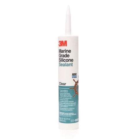 3M Marine Qualifies for Free Shipping 3M Marine Silicone Sealant Clear 10.3 oz #08029
