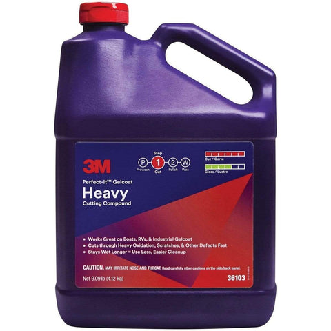 3M Marine Qualifies for Free Shipping 3M Perfect-It Gelcoat Heavy Cutting Compound-Gallon #36103