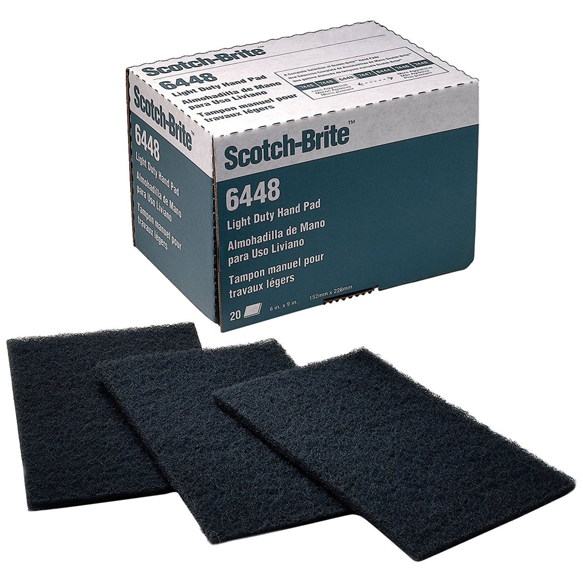 3M Marine Qualifies for Free Shipping 3M Scotch-Brite Light Duty Hand Pad #6448