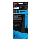 3M Wetordry Sandpaper 400 Grit 3-2/3" 9" #03018