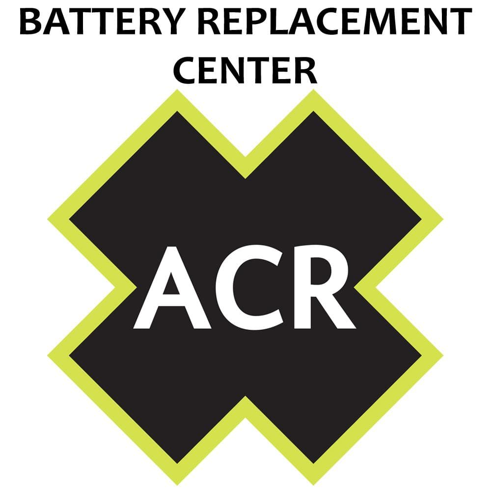 ACR FBRS 400 & 425 Battery Replacement Serivce PLB 400 & #1105.91