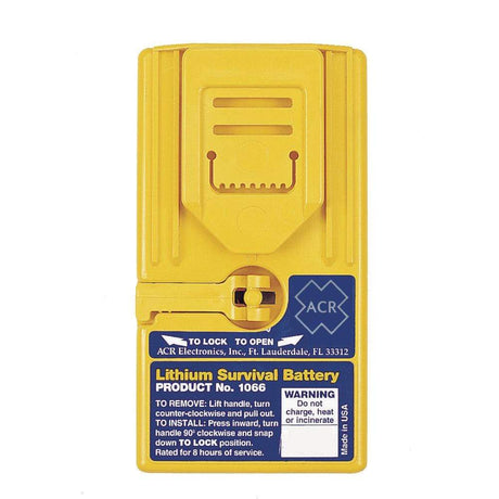 ACR Electronics Qualifies for Free Shipping ACR Lithium Survival Replacement Battery #1066