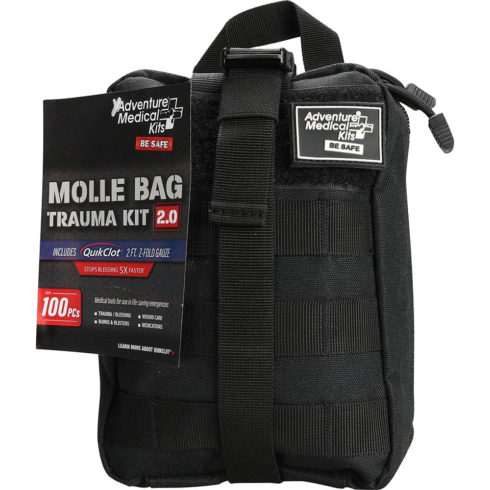 Adventure Medical Qualifies for Free Shipping Adventure Medical Molle Trauma Bag 2.0 Black #2064-0303