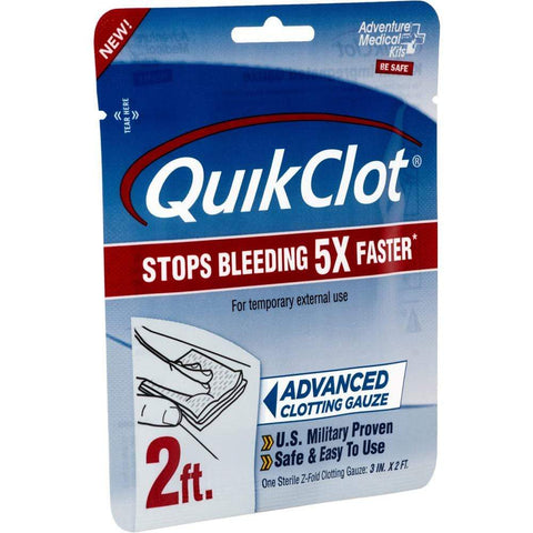 Adventure Medical Qualifies for Free Shipping Adventure Medical Quickclot Gauze 3" x 2' #5020-0025