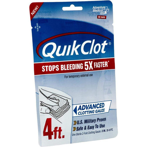 Adventure Medical Qualifies for Free Shipping Adventure Medical Quickclot Gauze 3" x 4" #5020-0026