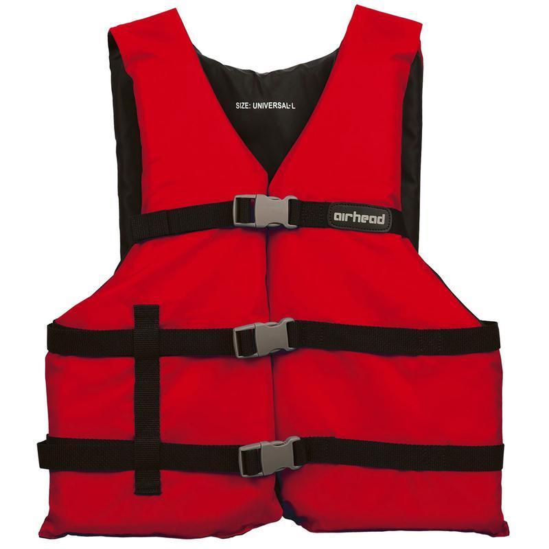 AIRHEAD 4-pk Adult General Purpose Vest Red #10002-25-A-RD