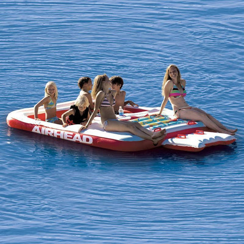 AIRHEAD COOL ISLAND Inflatable 6-Person Float #AHCI-1