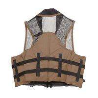 AIRHEAD Deluxe Mesh Fishing Vest 2XL/3XL Bark #12003-06-A-BA