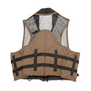 AIRHEAD Deluxe Mesh Fishing Vest S/M Bark #12003-04-A-BA