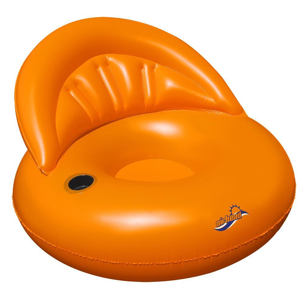 Kwik Tek Qualifies for Free Shipping AIRHEAD Designer Series Chair Tangerine #AHDS-012