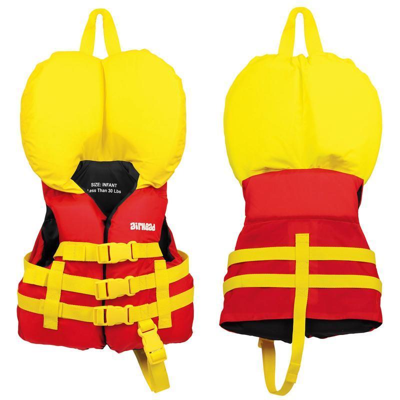 AIRHEAD Infant General Purpose Vest Red #10006-01-A-RD