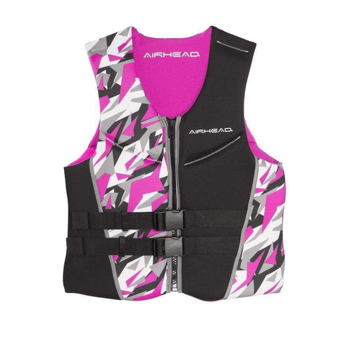 AIRHEAD Pink Camo Womens Neolite Vest L #15003-10-B-PI