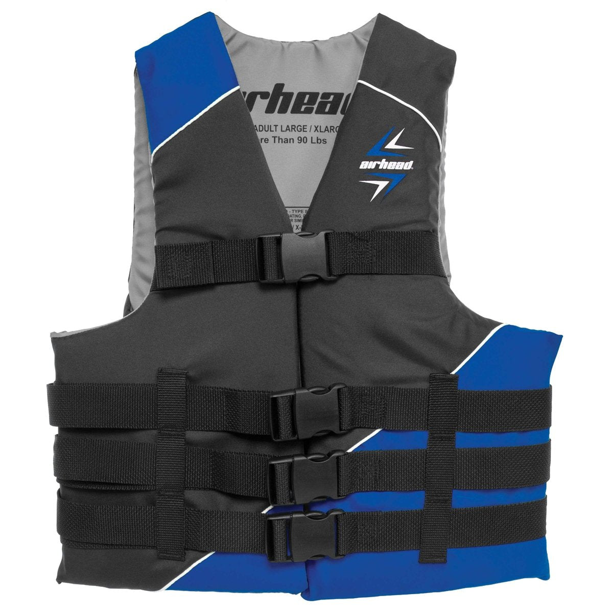 AIRHEAD Slash Adult Life Vest Blue XS #10091-07-A-BL