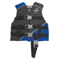 AIRHEAD Slash Life Vest Child Black/Blue #10091-02-A-BL