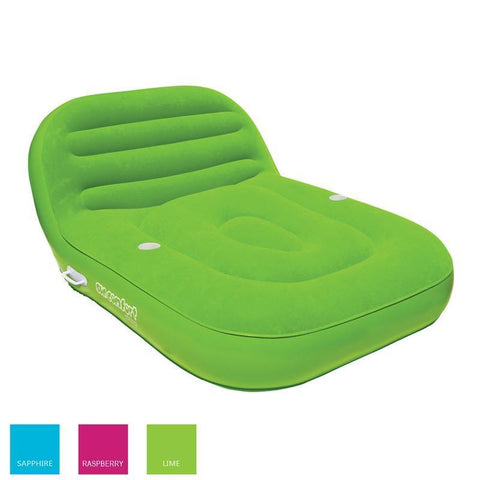 AIRHEAD Sun Comfort Double Chaise Lounge Lime #AHSC-010