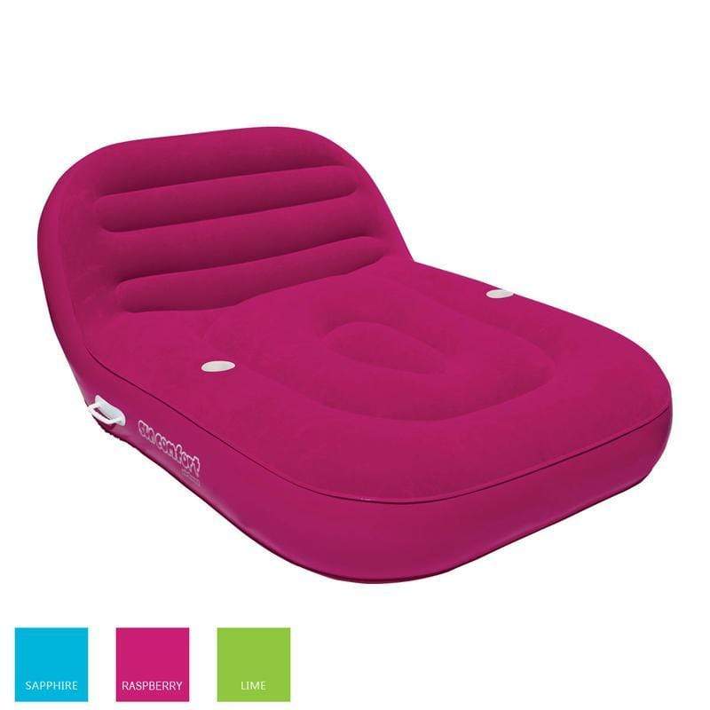 AIRHEAD Sun Comfort Double Chaise Lounge Raspberry #AHSC-011