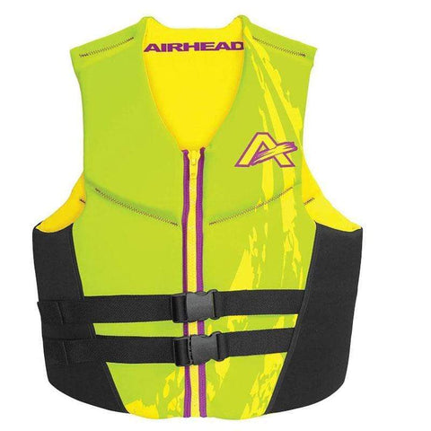 AIRHEAD Swoosh Neolite Flex Vest Green L #10076-10-B-LG