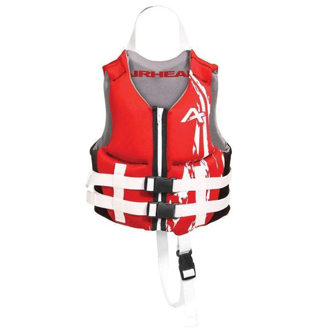 AIRHEAD Swoosh Neolite Flex Vest Red Child #10076-02-B-RD