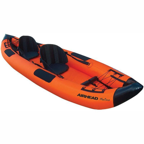 AIRHEAD Travel Kayak Deluxe 12' 2-Person Inflatable Kayak #AHTK-2