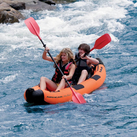 AIRHEAD Travel Kayak Deluxe 12' 2-Person Inflatable Kayak #AHTK-2