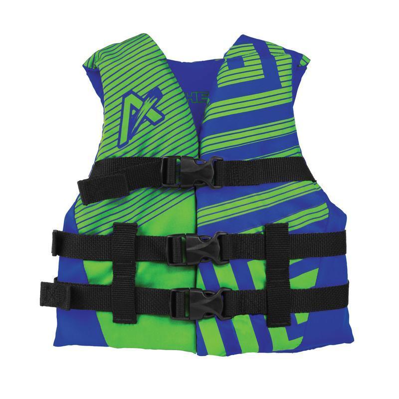 AIRHEAD Trend Vest Youth Blue/Green #10081-03-A-BLLG