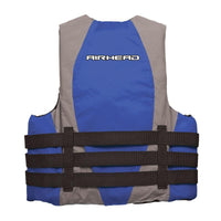 AIRHEAD Vest-L/XL Blue Nylon #10010-05-A-BL