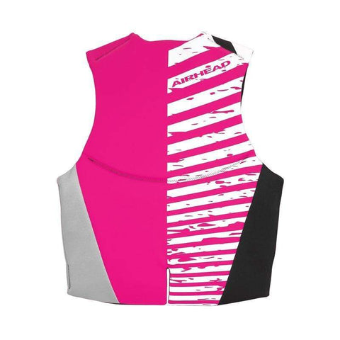 Kwik Tek Qualifies for Free Shipping AIRHEAD Vest Wicked Youth Hot Pink Neo #10077-03-B-HP