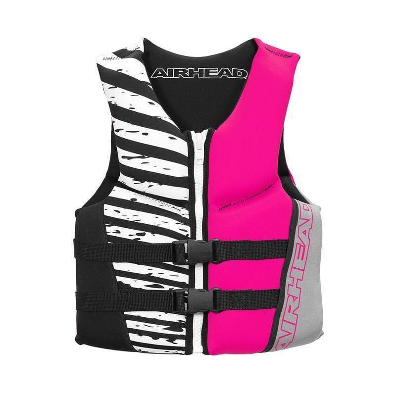 Kwik Tek Qualifies for Free Shipping AIRHEAD Vest Wicked Youth Hot Pink Neo #10077-03-B-HP