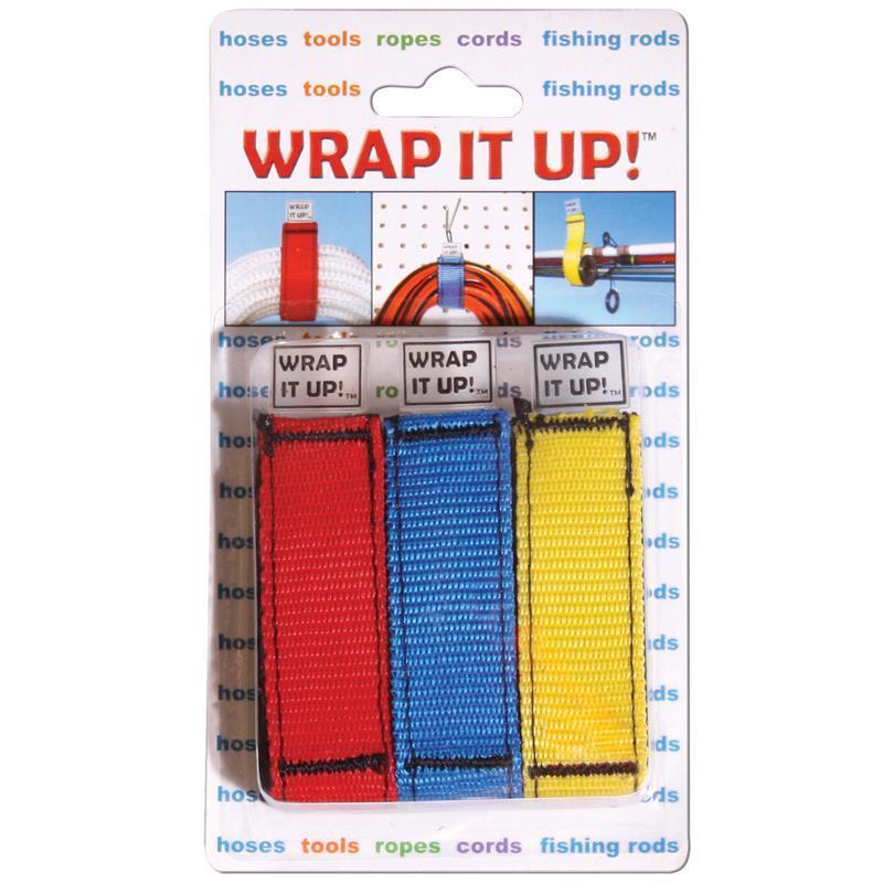Kwik Tek Qualifies for Free Shipping AIRHEAD Wrap-It-Up Red Yellow Blue #WR-123