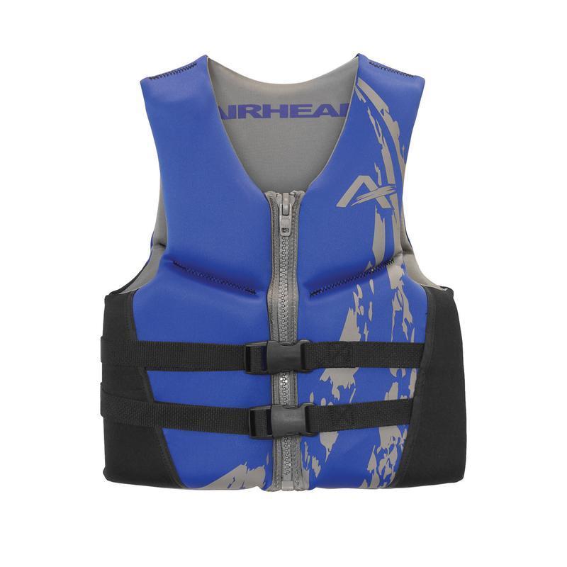 Kwik Tek Qualifies for Free Shipping AIRHEAD Youth Vest Blue Swoosh Neolite #10076-03-C-BL