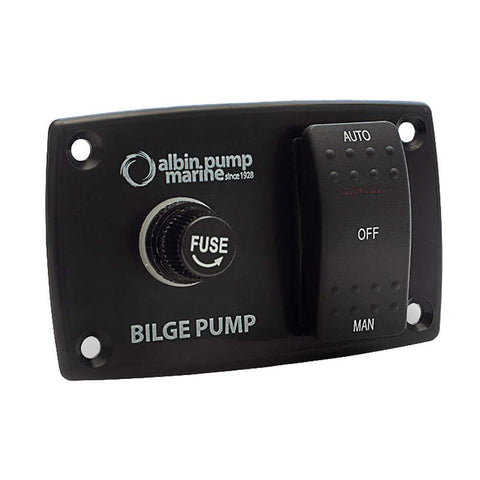 Albin Pump Marine Qualifies for Free Shipping Albin Pump 3-Way Bilge Panel 12/24v #01-66-027