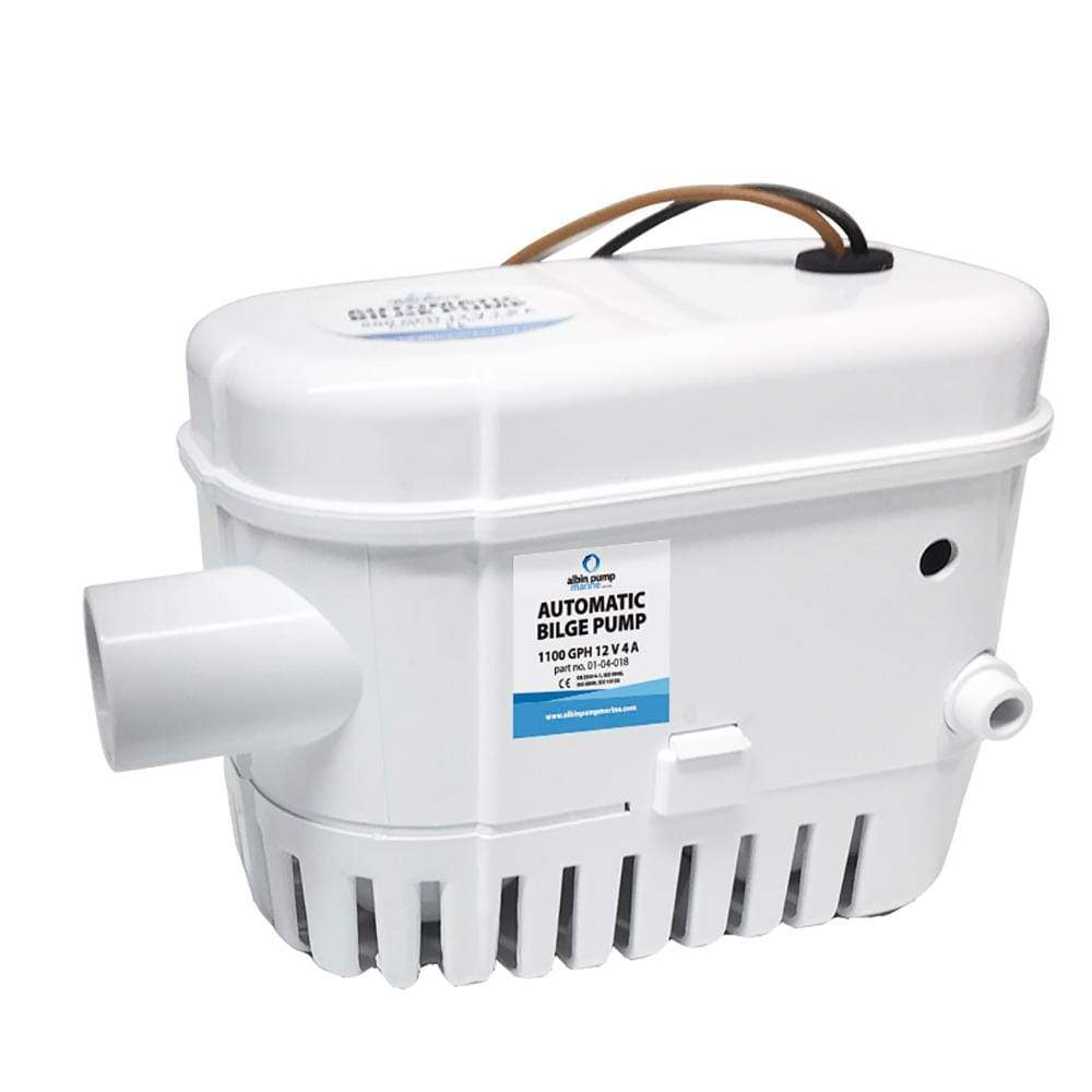Albin Pump Marine Qualifies for Free Shipping Albin Pump Automatic Bilge Pump 1100 GPH 12v #01-04-018