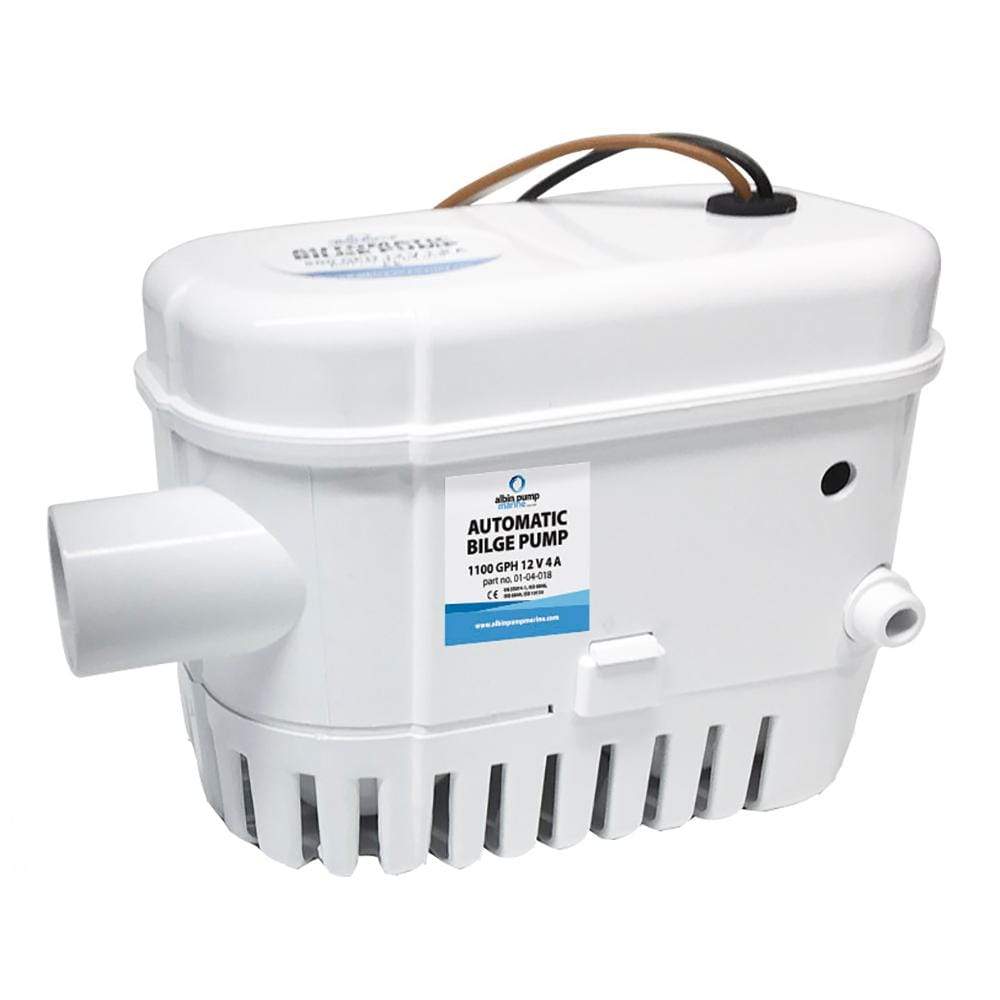 Albin Pump Marine Qualifies for Free Shipping Albin Pump Automatic Bilge Pump 1100 GPH 24v #01-04-019