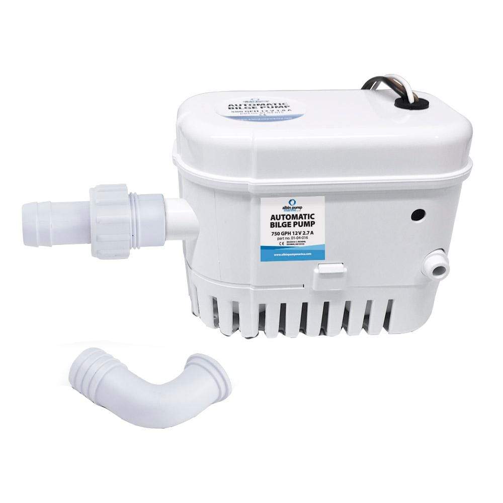 Albin Pump Marine Qualifies for Free Shipping Albin Pump Automatic Bilge Pump 750 GPH 12v #01-04-016