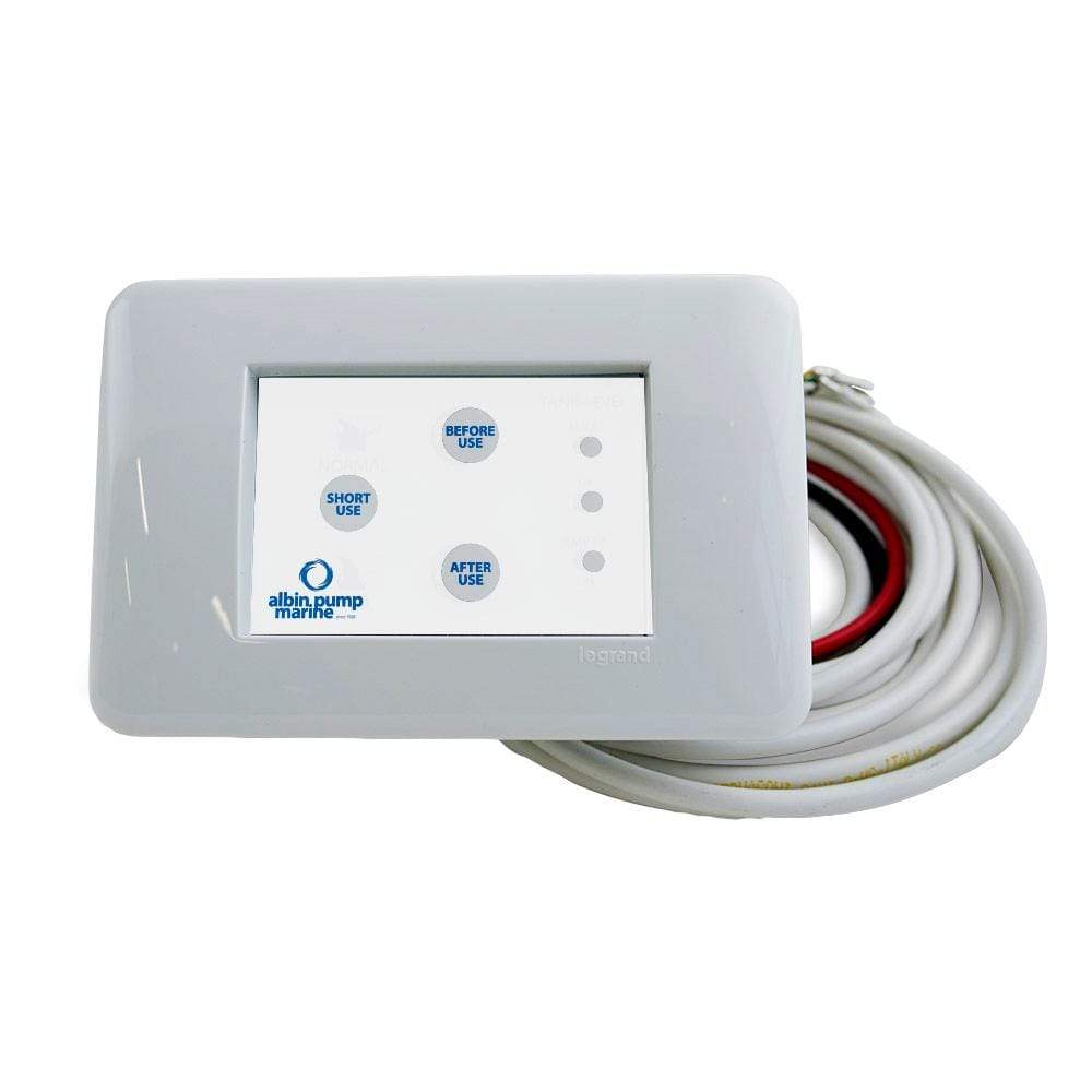 Albin Pump Control Panel Premium Silent Electric Toilet #07-66-024