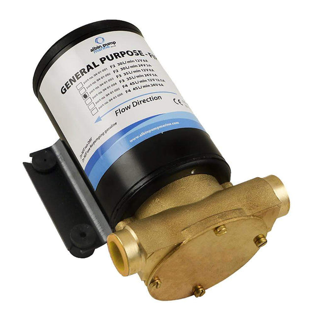 Albin Pump Marine Qualifies for Free Shipping Albin Pump General Purpose Pump FIP F3 24v 9 GPM #04-01-004