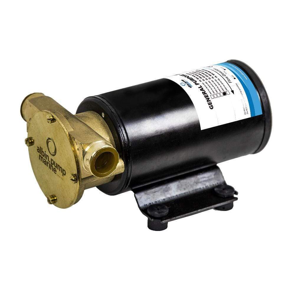 Albin Pump Marine Qualifies for Free Shipping Albin Pump General Purpose Pump FIP F4 12v 12 GPM #04-01-005