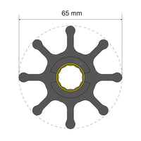 Albin Pump Marine Not Qualified for Free Shipping Albin Pump Premium Impeller Kit 06-01-021 65x16x50mm #06-01-021