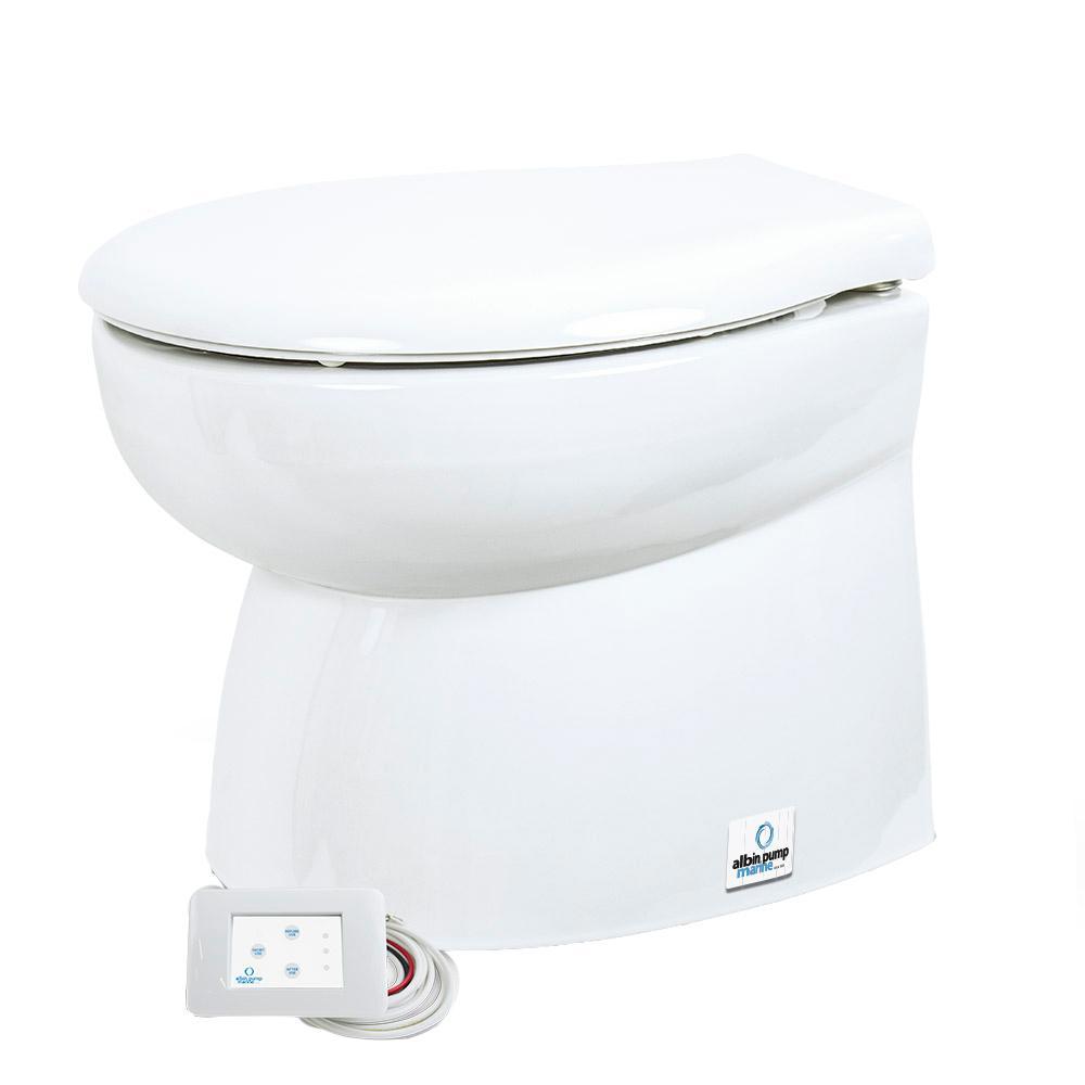 Albin Pump Marine Qualifies for Free Shipping Albin Pump Premium Marine Toilet Electric Low 12v #07-04-016