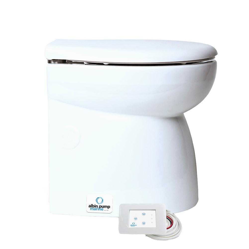 Albin Pump Premium Marine Toilet Electric Standard 24v #07-04-015