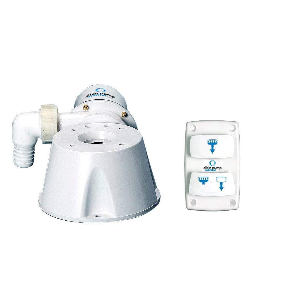 Albin Pump Marine Qualifies for Free Shipping Albin Pump Silent Electric Toilet Kit 12v #07-66-021